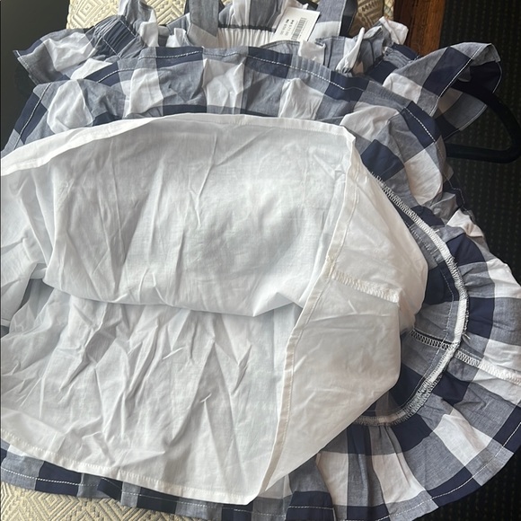 GIRLS SUN DRESS JANIE & JACK 3T Navy & White Checkered NWT 60.00 - Picture 7 of 7